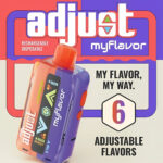 Tangerine White Gummy Adjust MyFlavor 40K Puffs