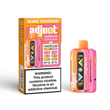 Orange Strawberry Adjust Vape MyFlavor 40K Puffs