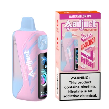 Watermelon Ice Adjust MyRusher 40K Puffs