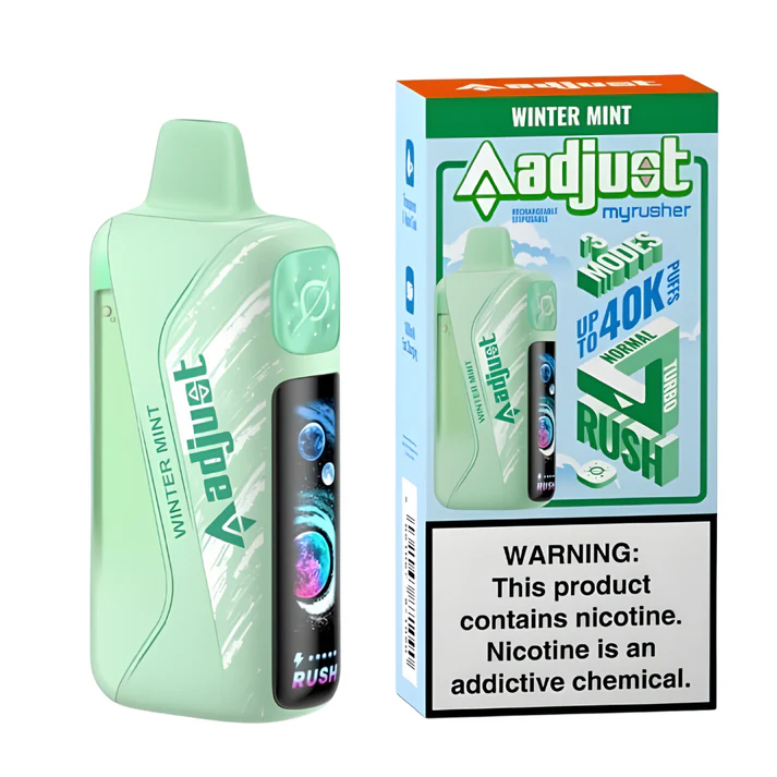 winter-mint-adjust-myrusher-40k-puffs-box Winter Mint